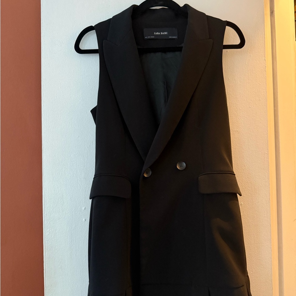 Zara Black Women’s Vest/blazer